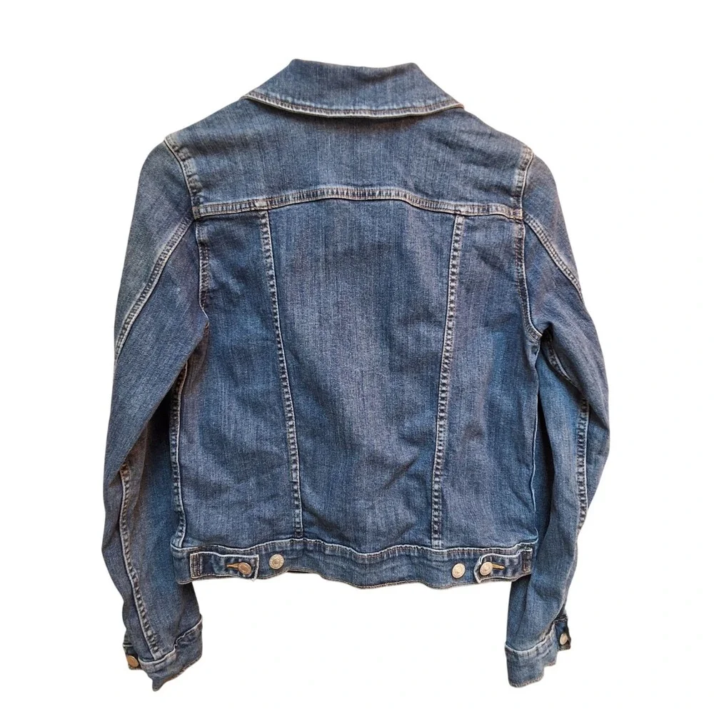 Levis Classic Denim Jacket Youth L/G‎ Slim Fit Medium Wash 19